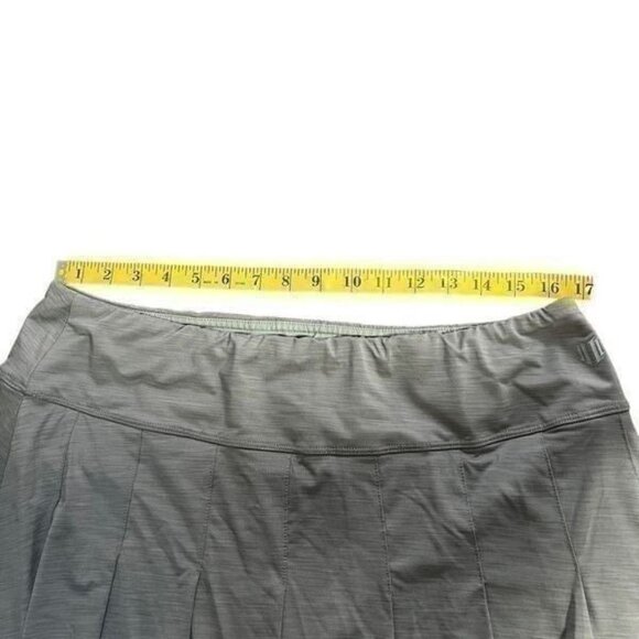 ELEVEN BY VENUS WILLIAMS Grey Pleated Athletic Skort Size XL - Picture 4 of 6